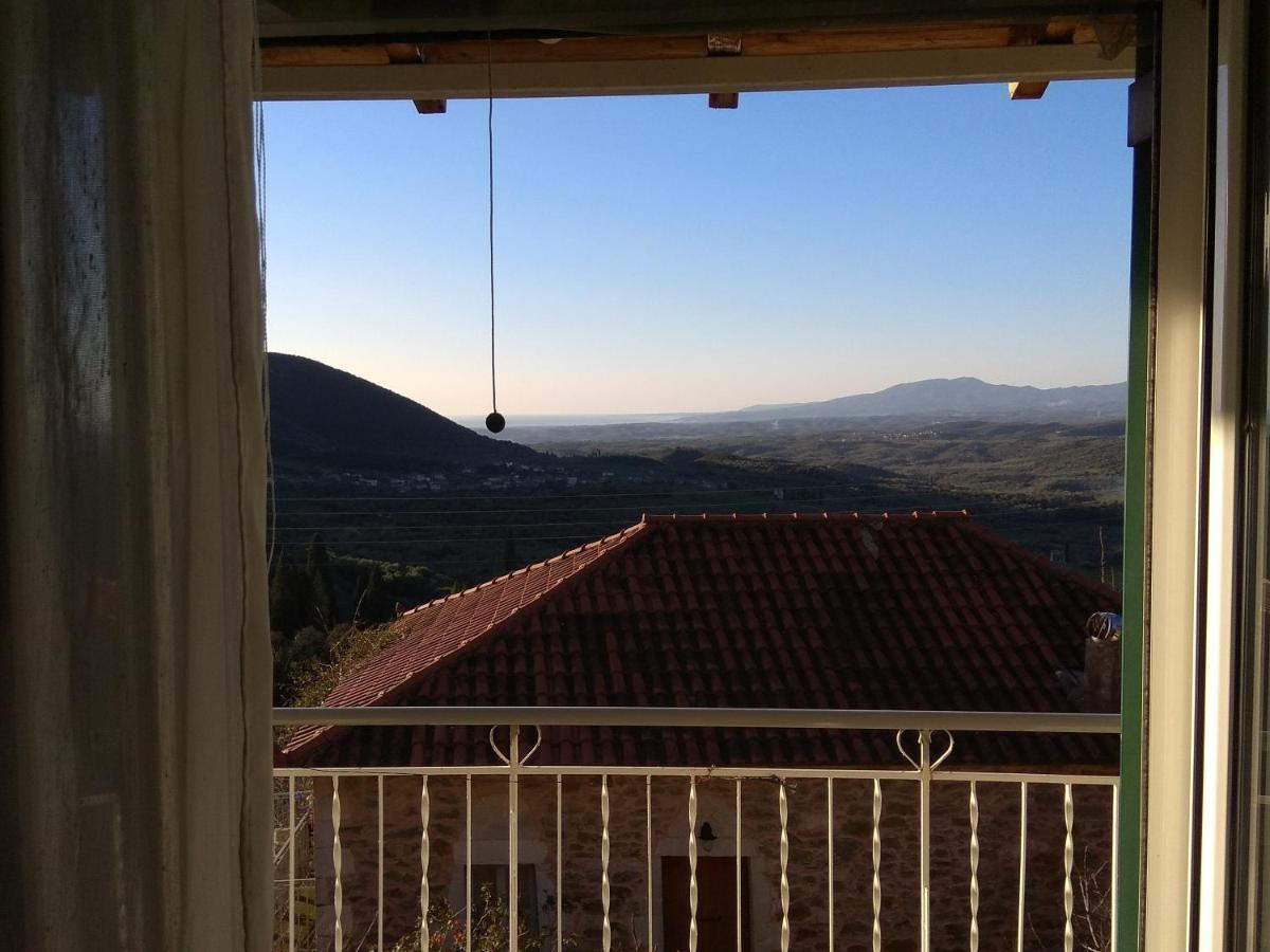 Apartament Vintage House With A Fantastic View Mavrommátion Zewnętrze zdjęcie