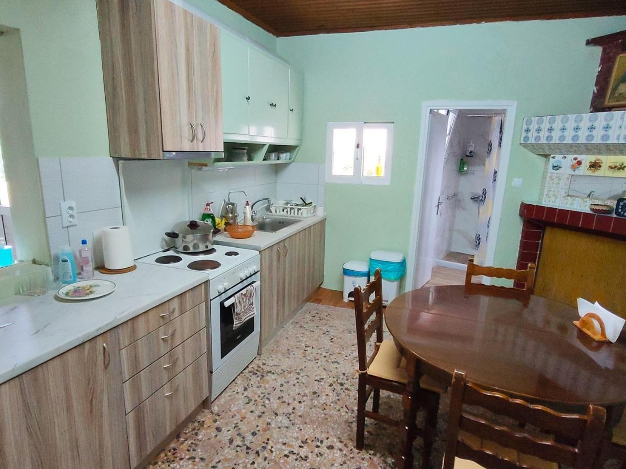 Apartament Vintage House With A Fantastic View Mavrommátion Zewnętrze zdjęcie